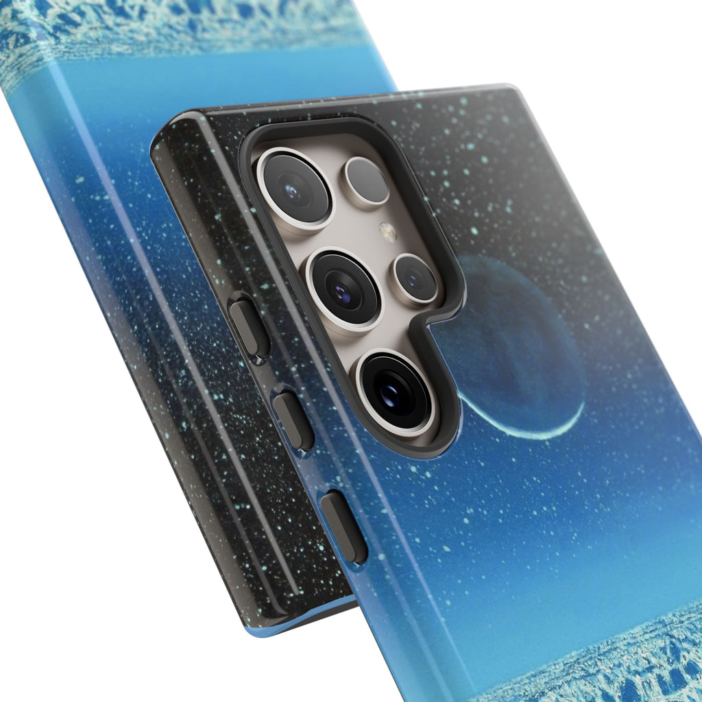 Moon- Himalayas Phone Case — Night Sky Crescent Moon Protective Tough Case