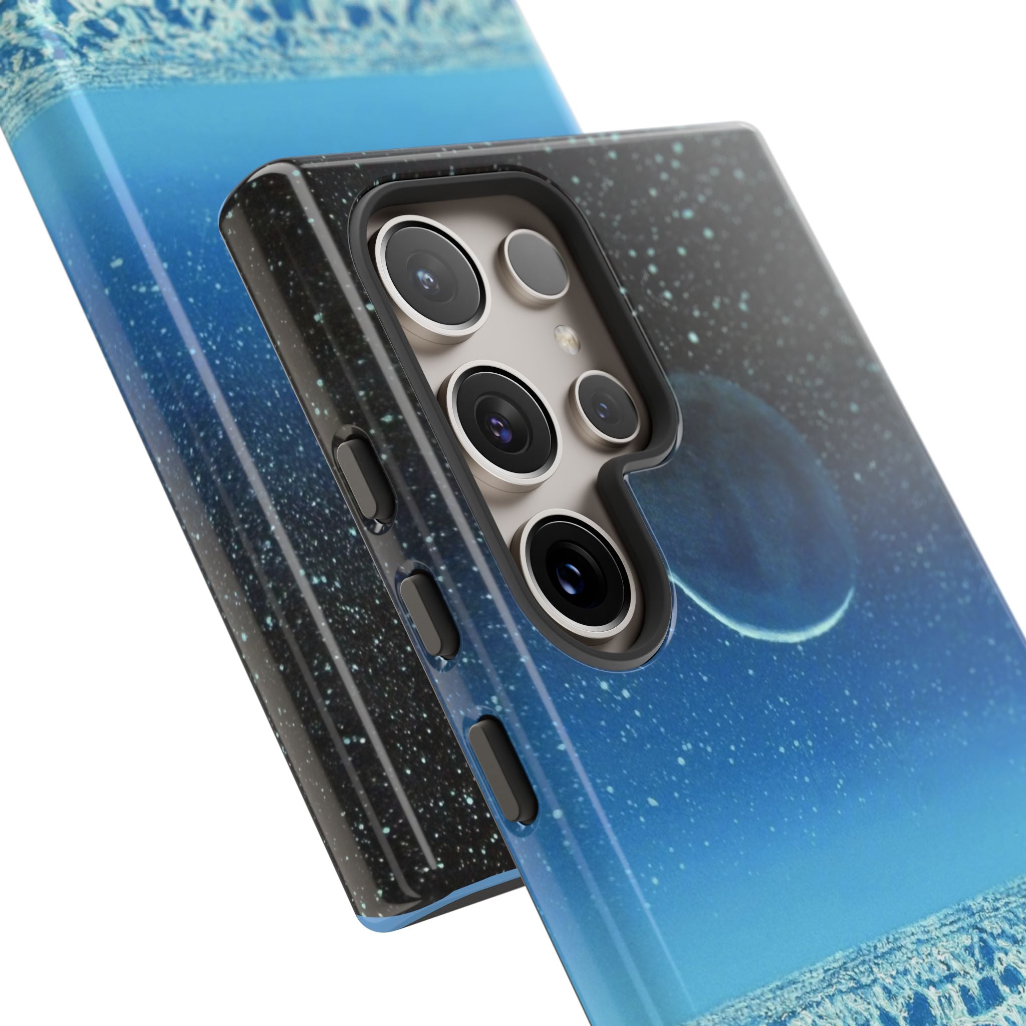 Moon- Himalayas Phone Case — Night Sky Crescent Moon Protective Tough Case
