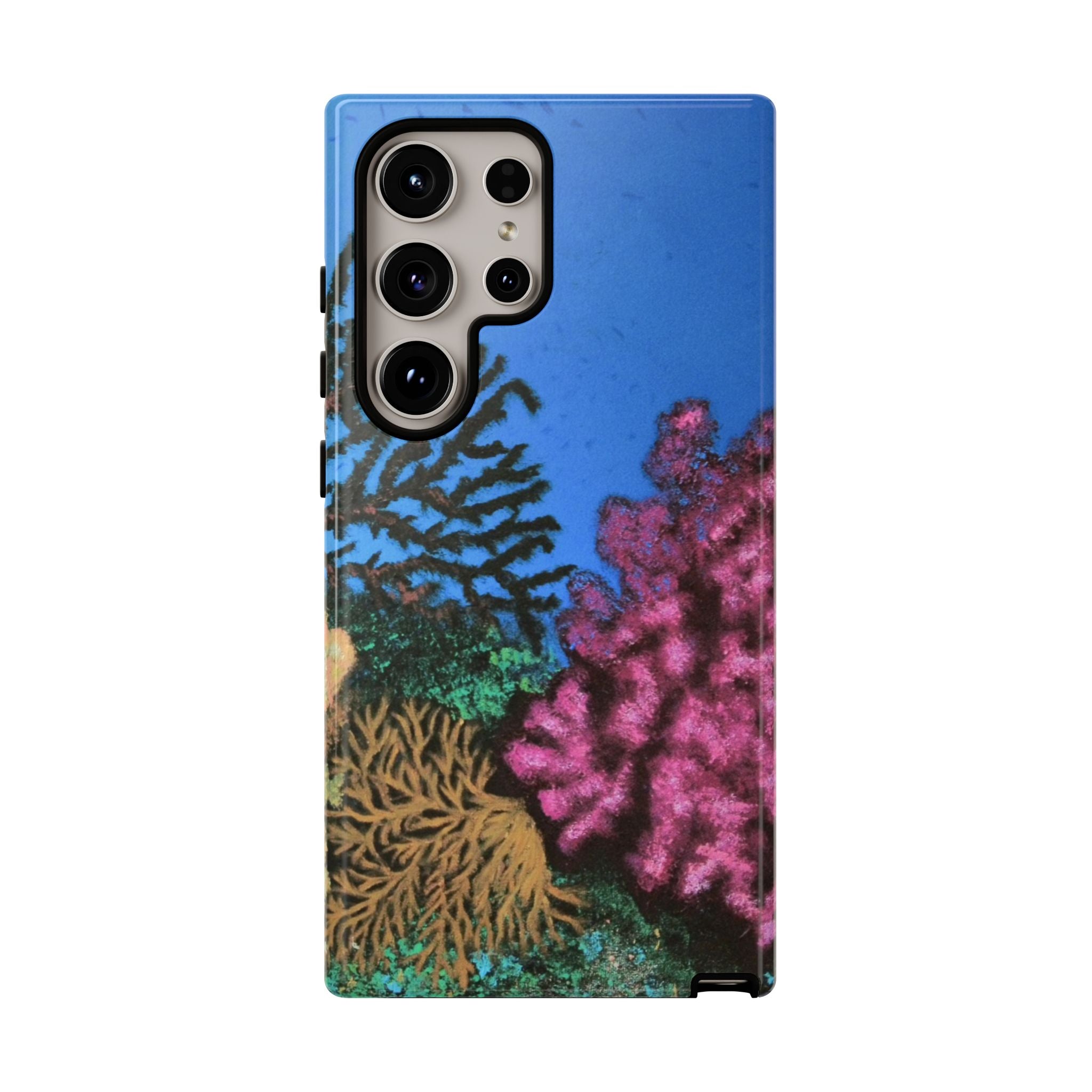 Coral Reef Tough Phone Case — Underwater Ocean Art iPhone Protector
