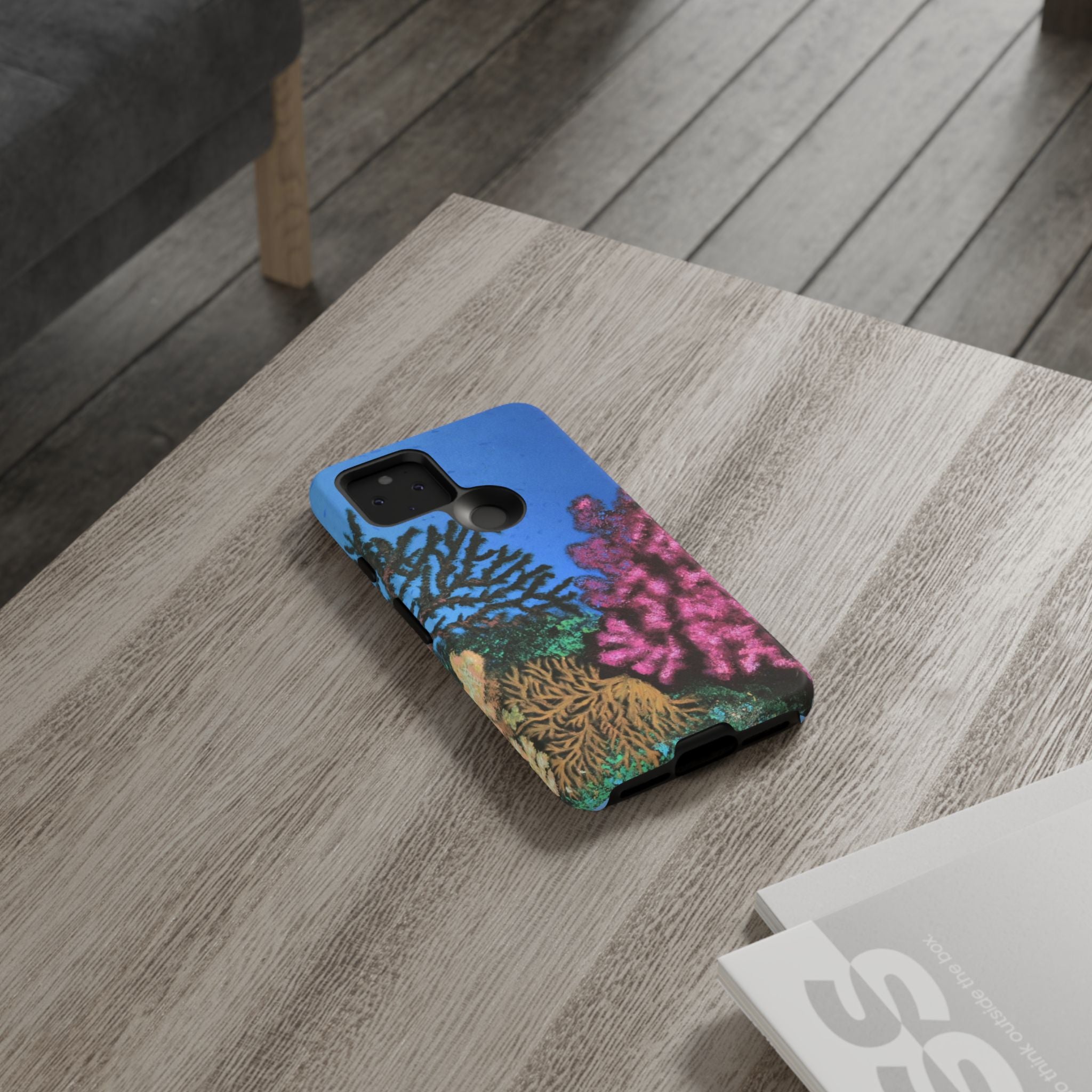 Coral Reef Tough Phone Case — Underwater Ocean Art iPhone Protector