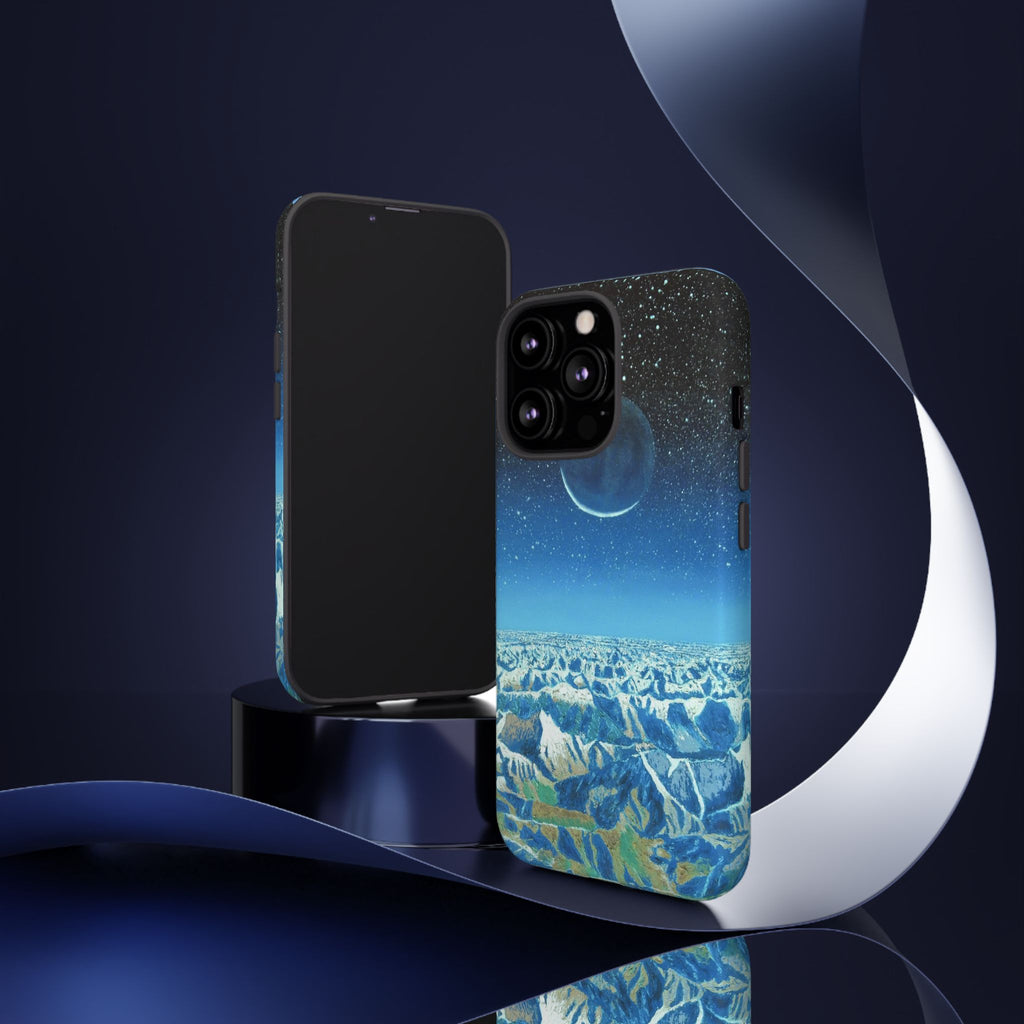 Moon- Himalayas Phone Case — Night Sky Crescent Moon Protective Tough Case