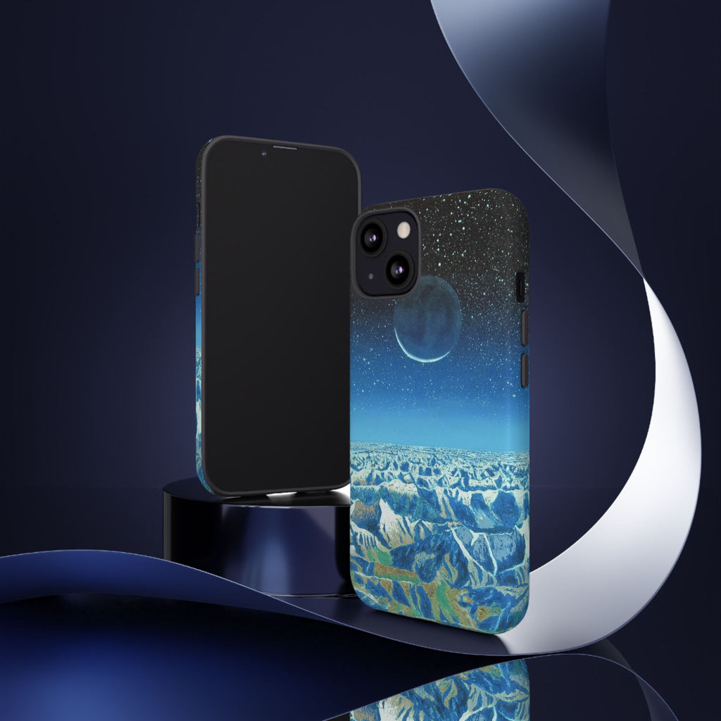 Moon- Himalayas Phone Case — Night Sky Crescent Moon Protective Tough Case