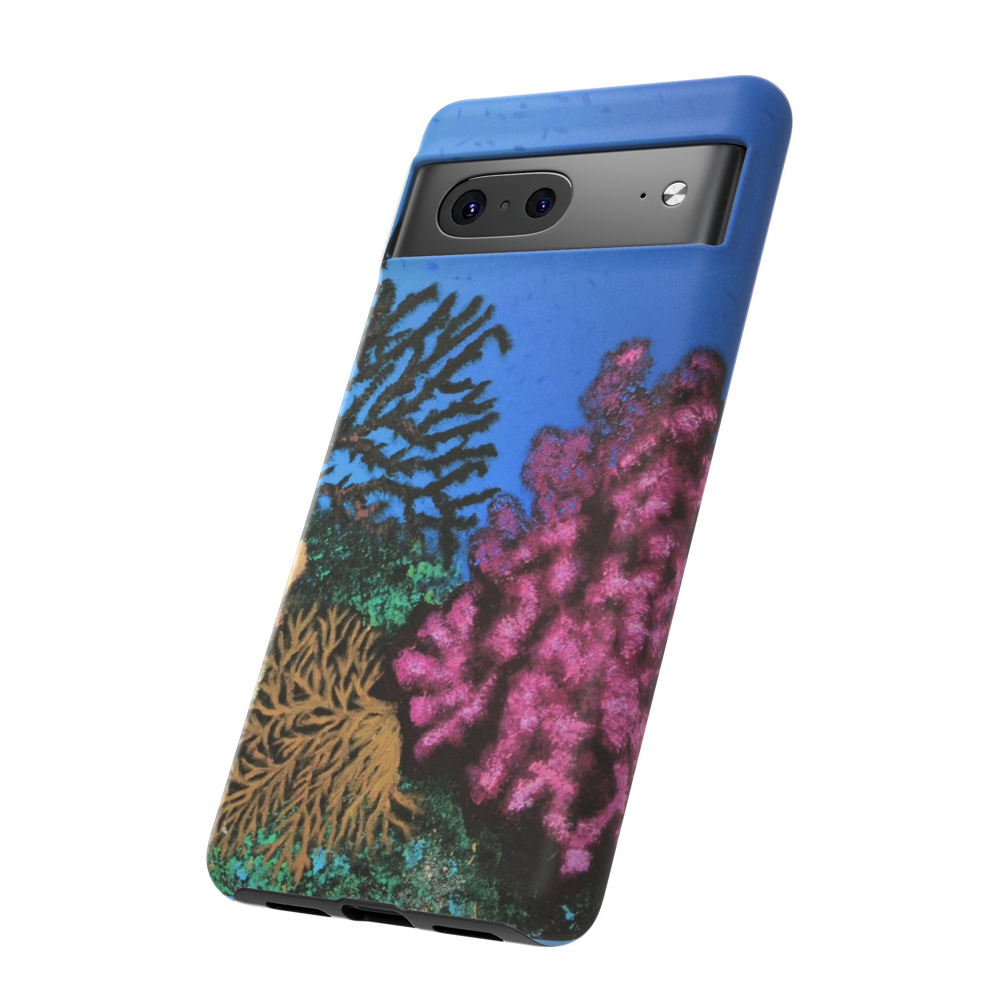Coral Reef Tough Phone Case — Underwater Ocean Art iPhone Protector