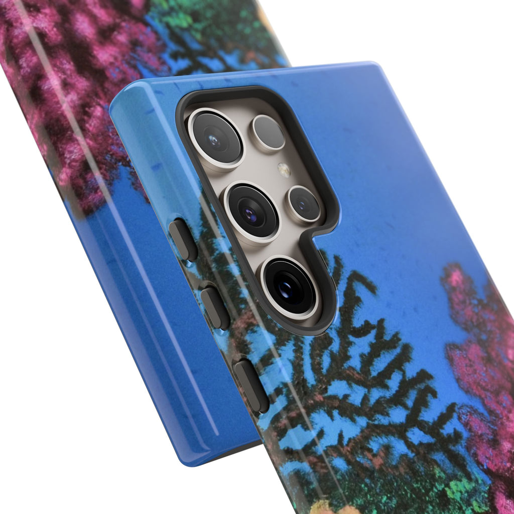 Coral Reef Tough Phone Case — Underwater Ocean Art iPhone Protector