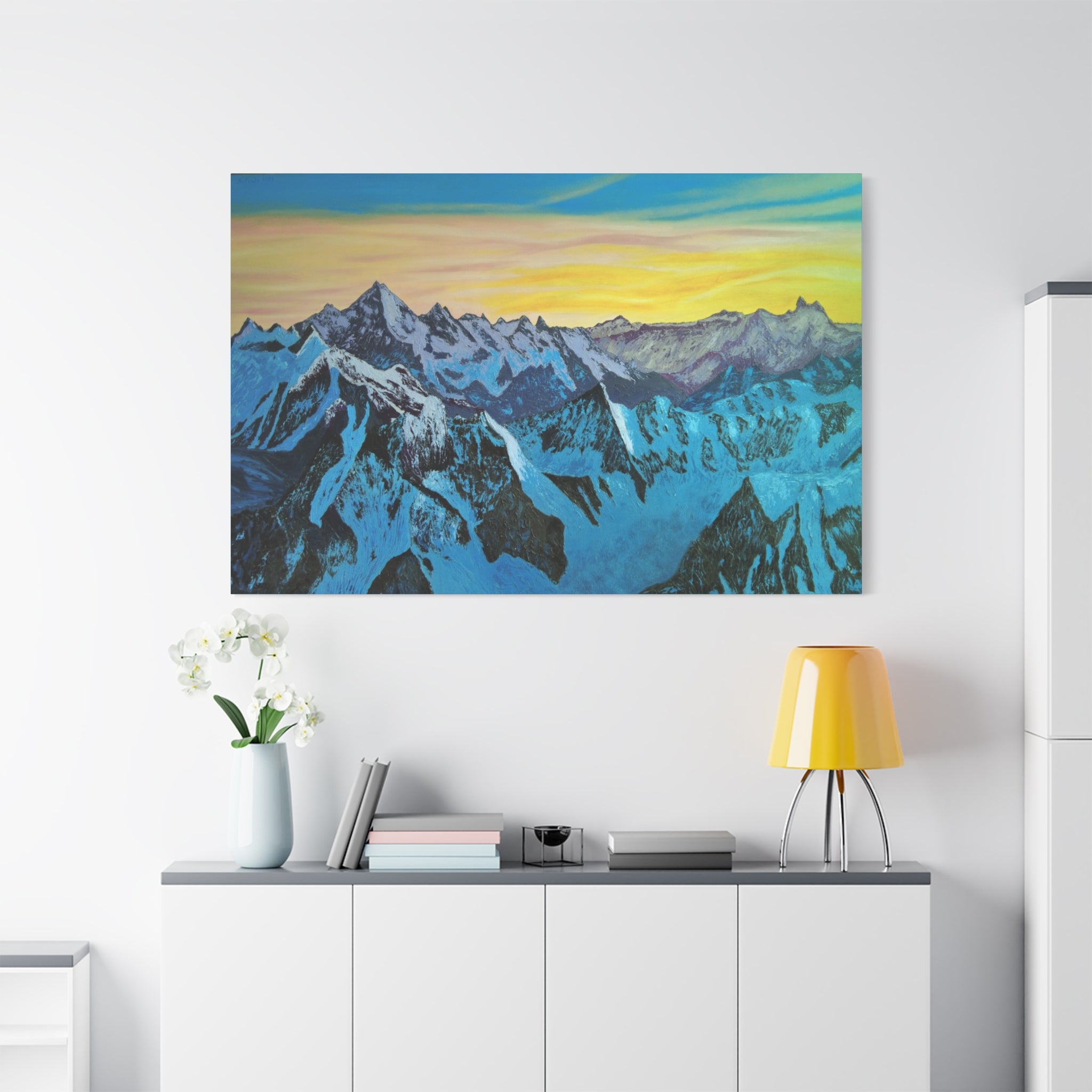 Karakoram Mountains Canvas Print