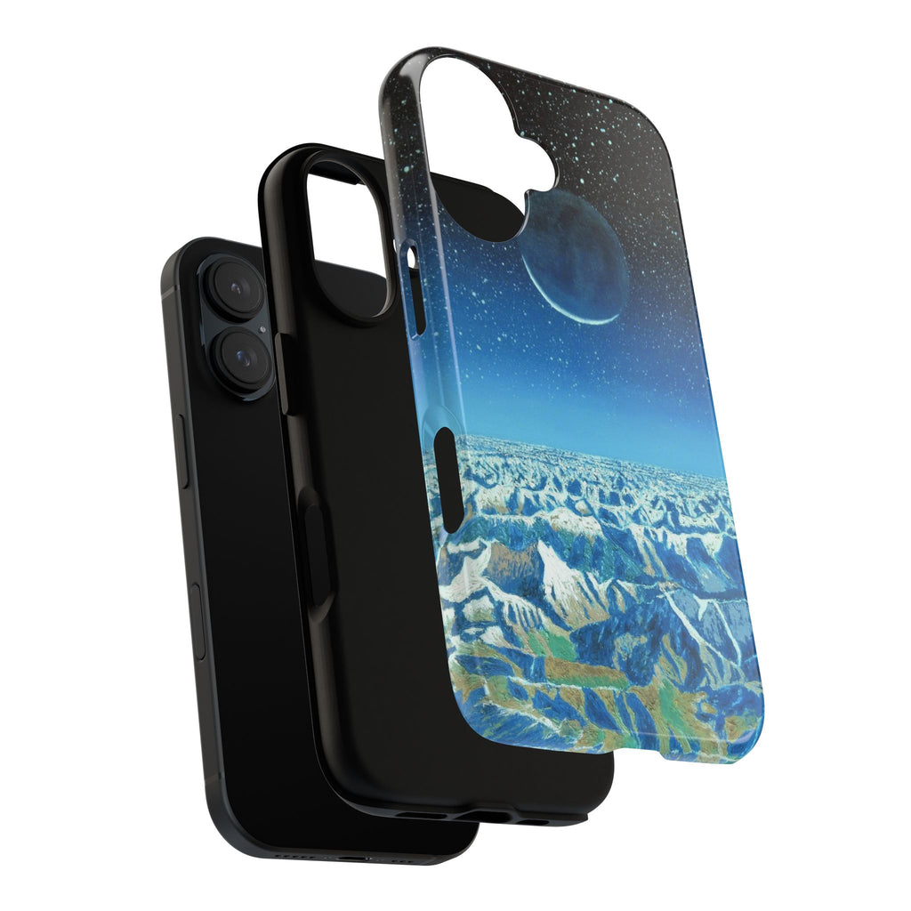 Moon- Himalayas Phone Case — Night Sky Crescent Moon Protective Tough Case