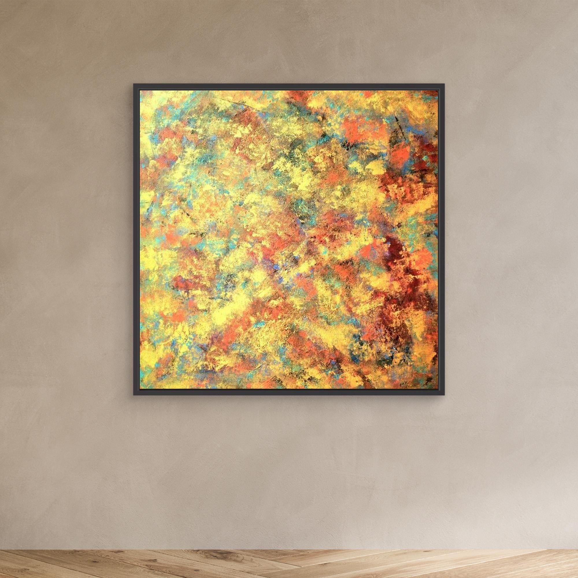 Amber in the Sea Canvas Print