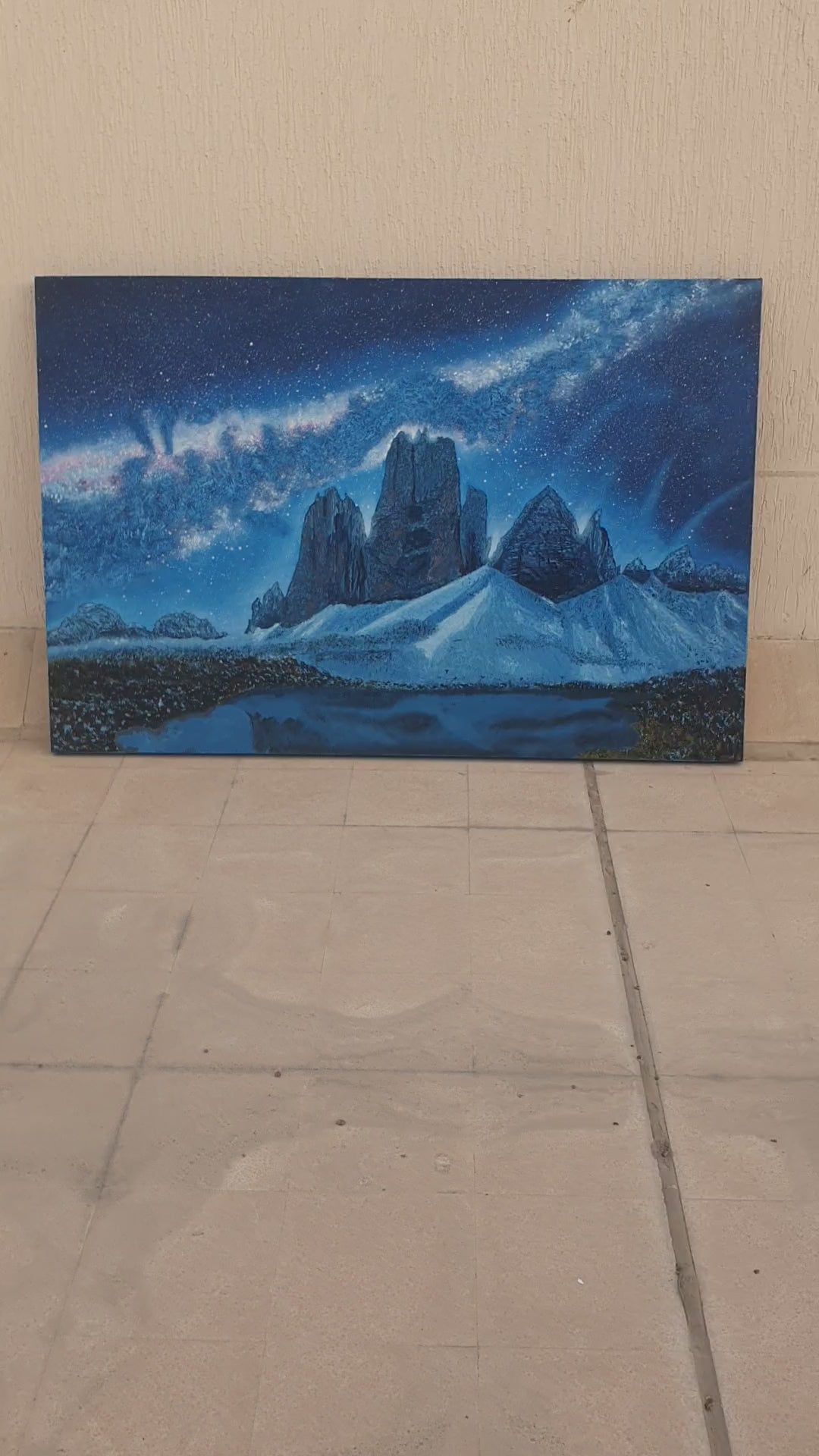 Milky Way over the Dolomites