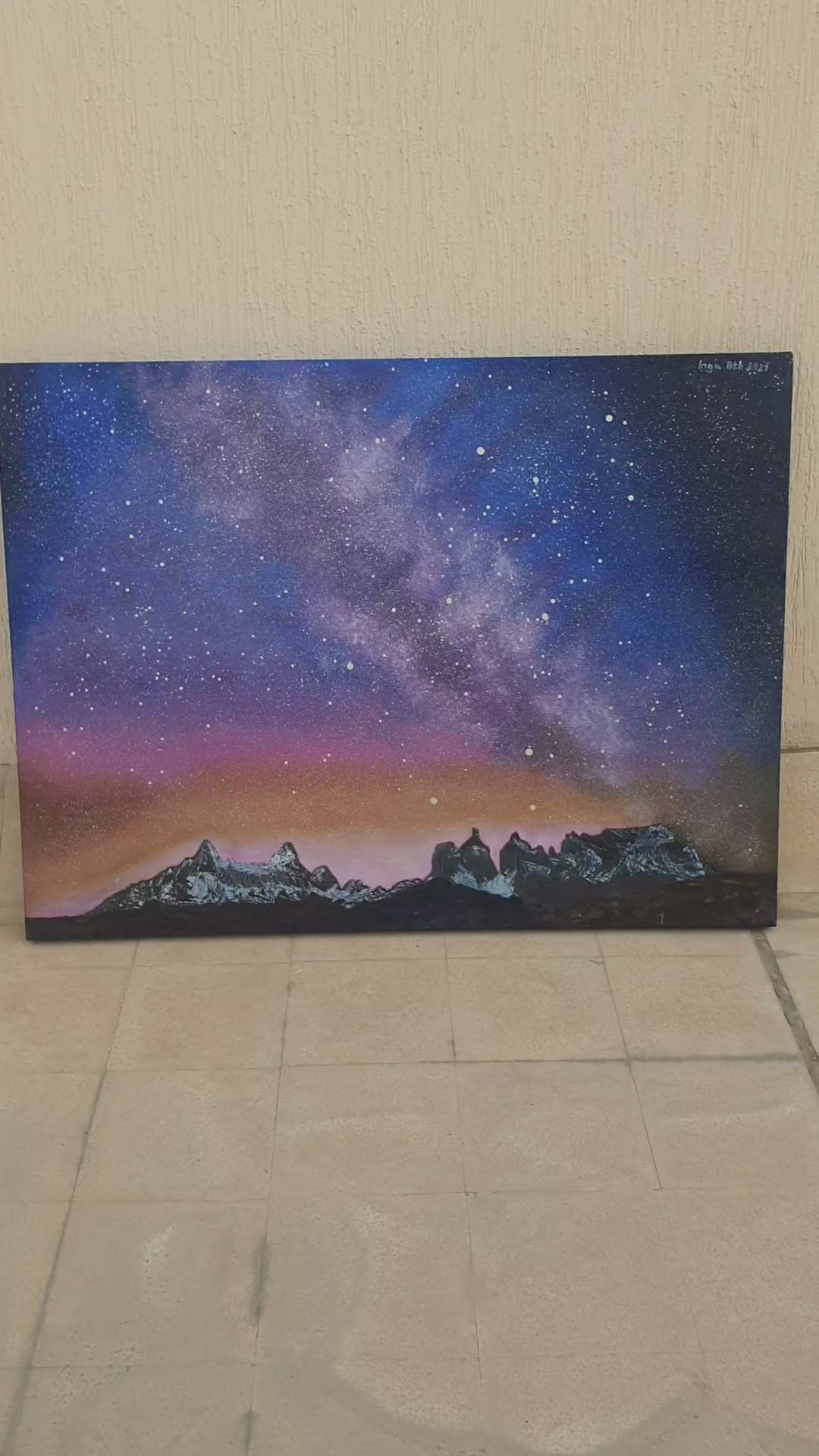 Towers of Paine & Milky Way