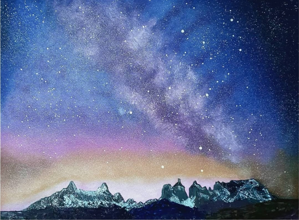 Towers of Paine & Milky Way