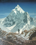 The Journey Canvas Print — Snowy Peak Matte Stretched Wall Art