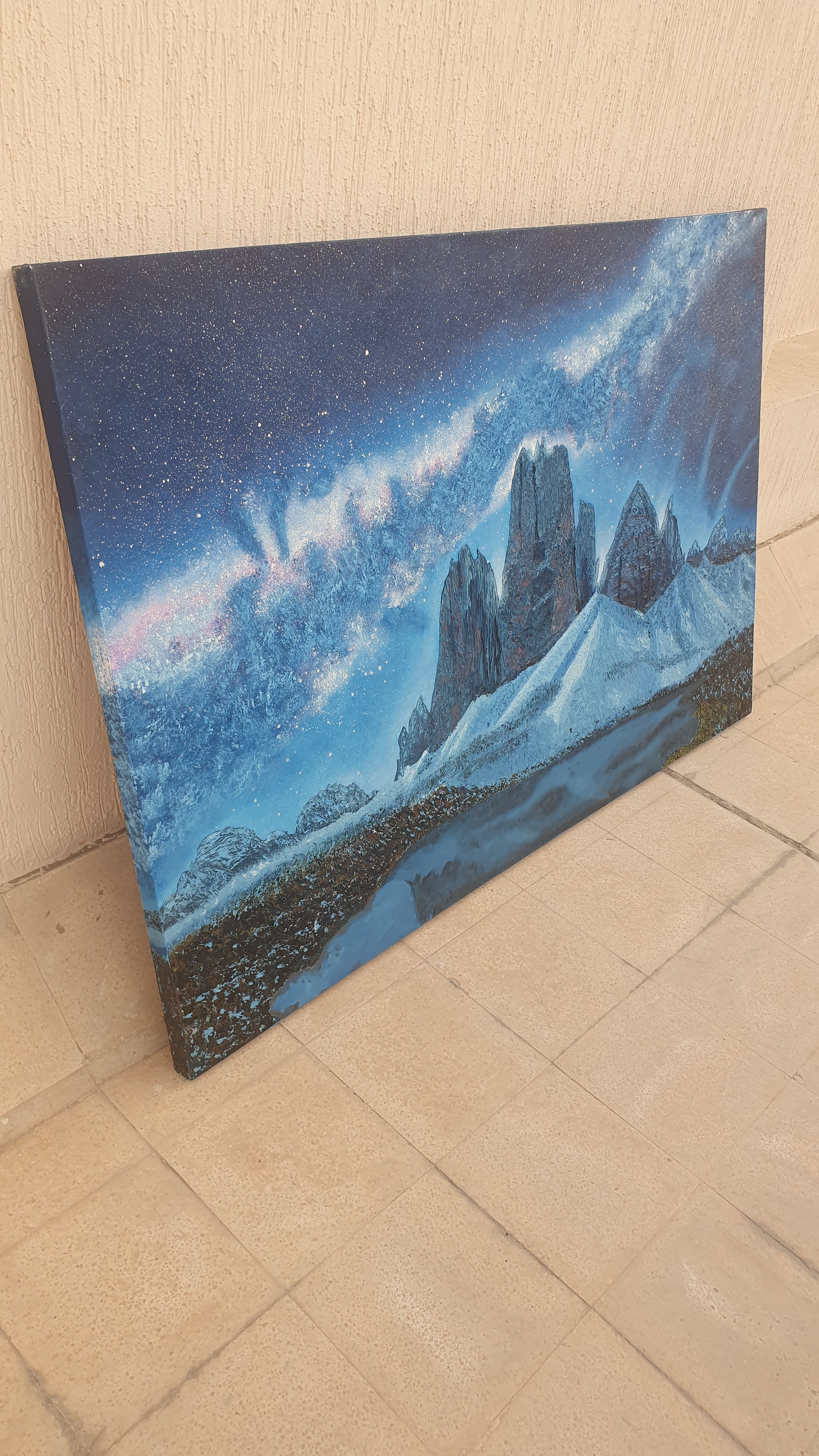 Milky Way over the Dolomites